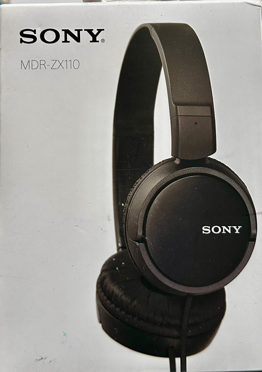 Sony MDRZX110/WHI ZX Series Stereo Headphones (OPEN BOX-DAMAGE BOX)