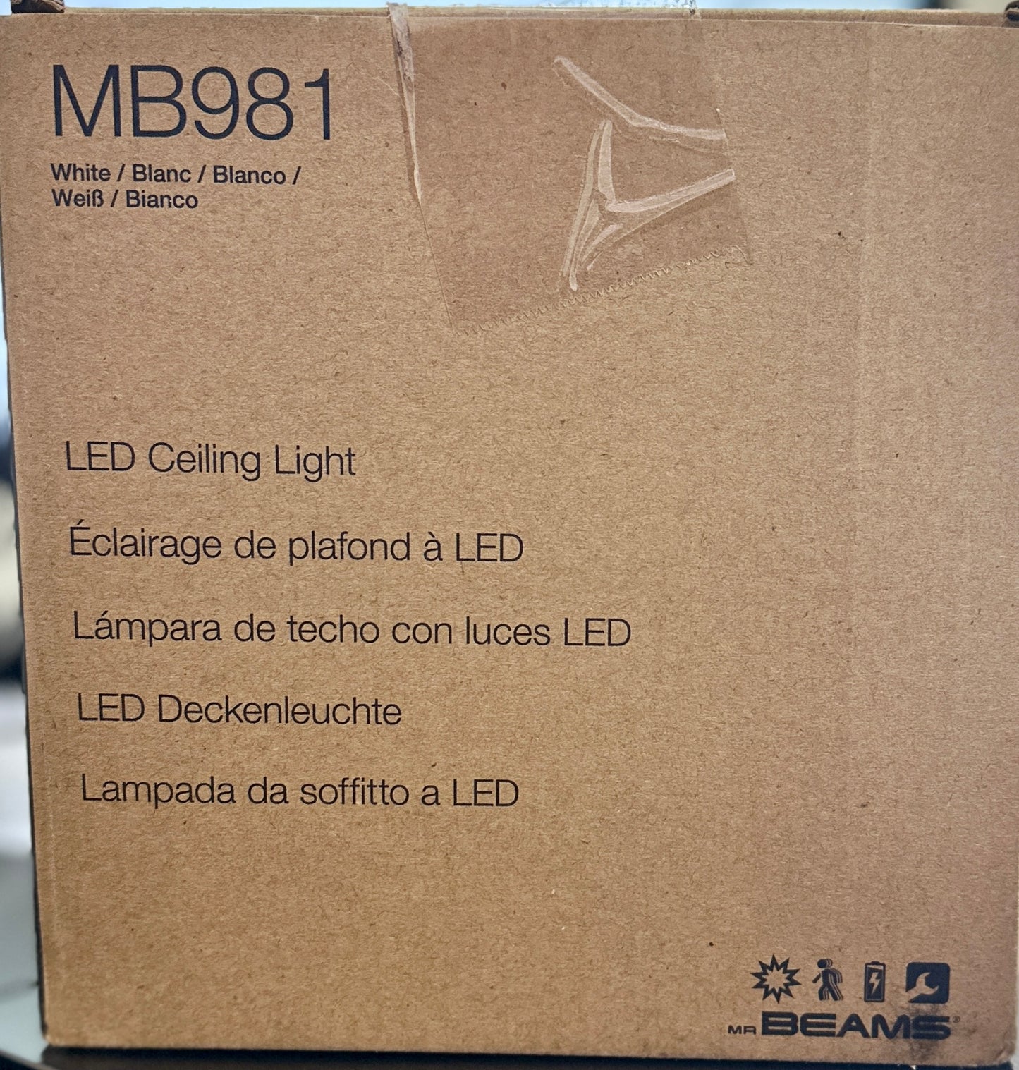 Mr. Beams MB981 LED Ceiling Light with Motion Sensor
