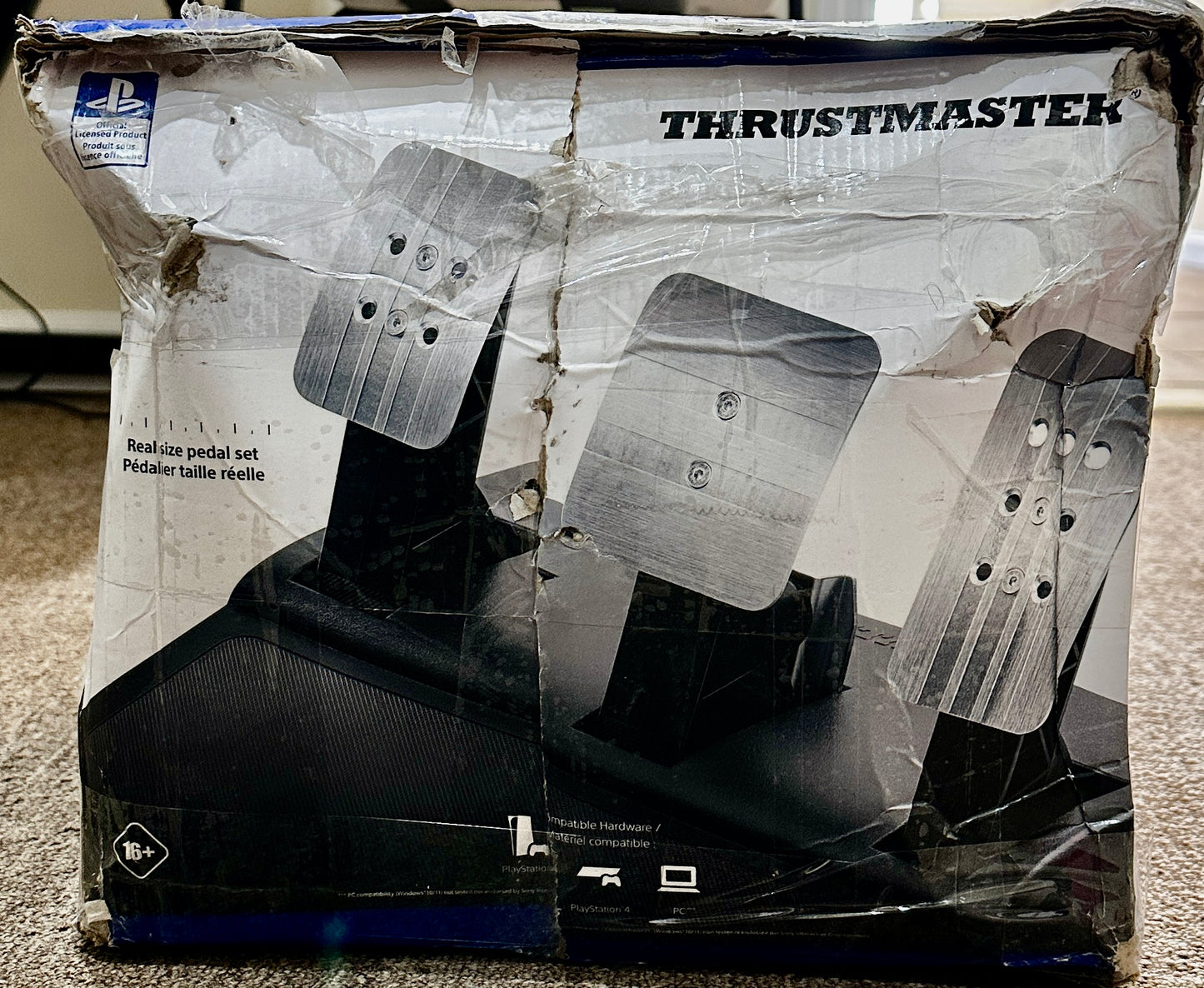Thrustmaster T300 RS GT Edition Racing Wheel w/ Pedals for PS3, PS4 & PC (DAMAGE BOX)