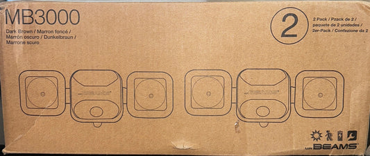 Beams MB3000 High Performance 500 Lumen 2-Pack (OPEN BOX)