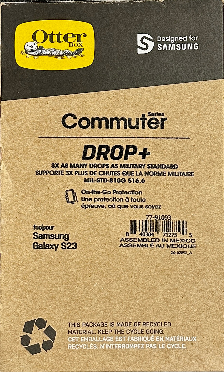 OtterBox Commuter Series Case for Samsung Galaxy S23 (OPEN BOX)