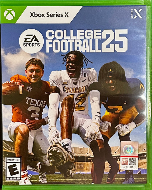 EA Sports College Football 25 - Microsoft Xbox Series X (OPEN BOX)