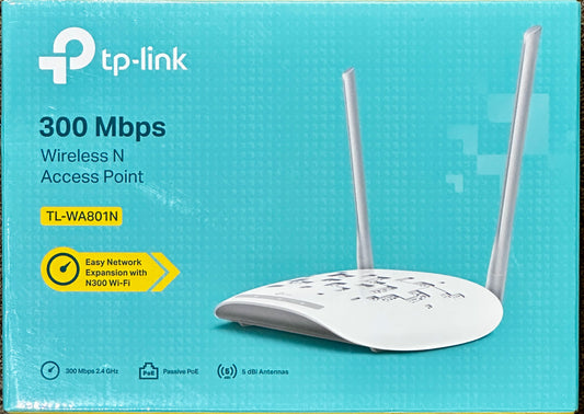 TP-Link WiFi Access Point TL-WA801N, 2.4Ghz 300Mbps