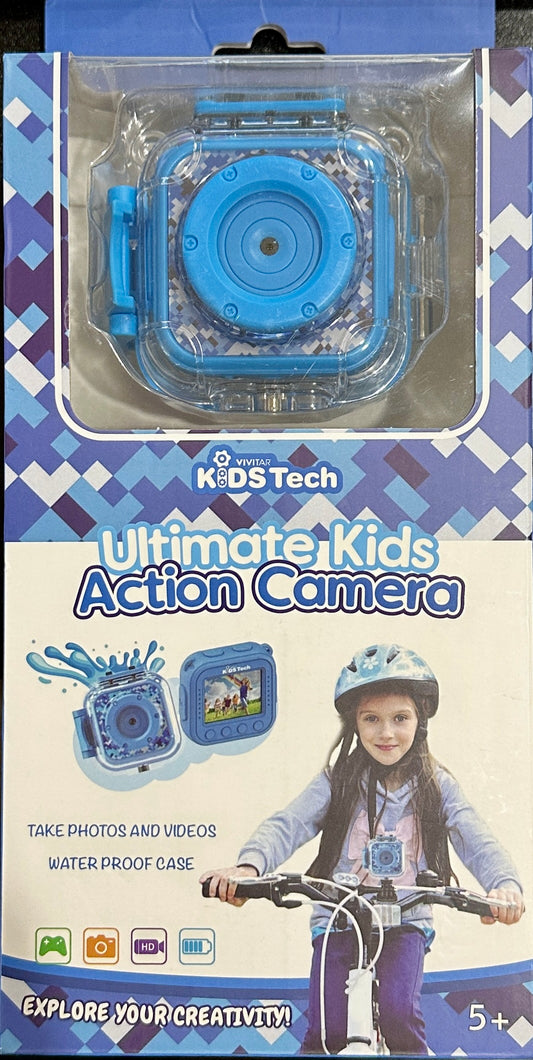 Vivitar Kids Tech Ultimate Kids Action Camera Blue (OPEN BOX)