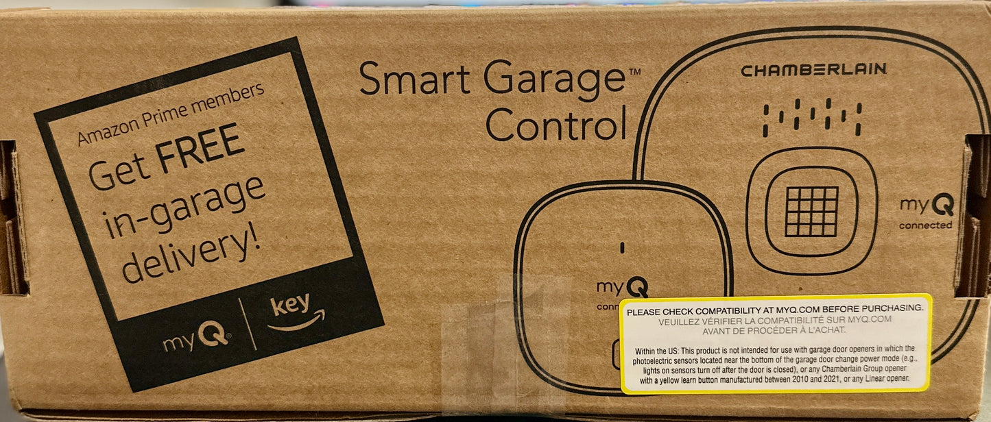 Chamberlain MyQ Wireless Smart Garage Hub Controller White MYQ-G0401-ESMC (OPEN BOX)