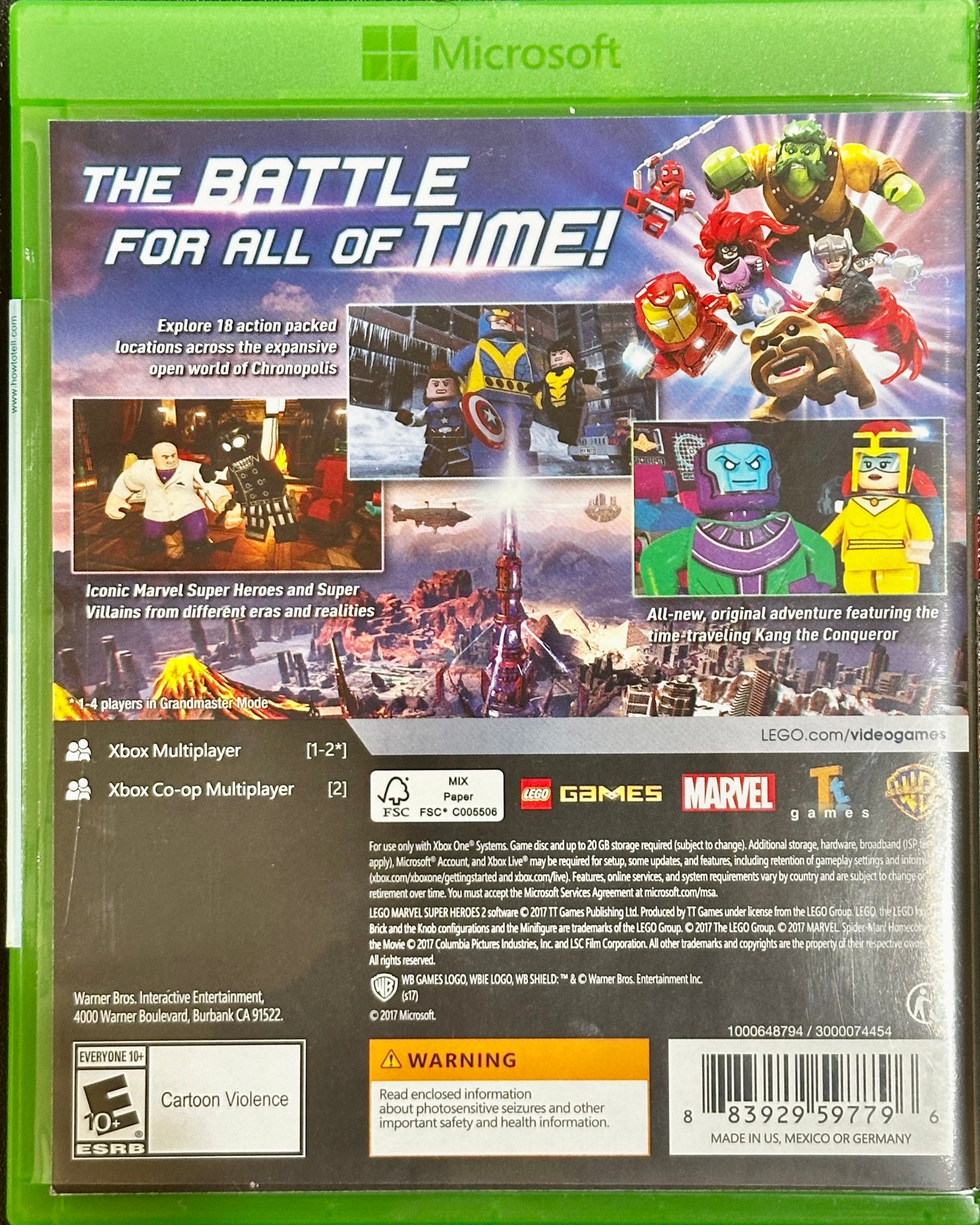 LEGO Marvel Superheroes 2 - Microsoft Xbox One (OPEN BOX)
