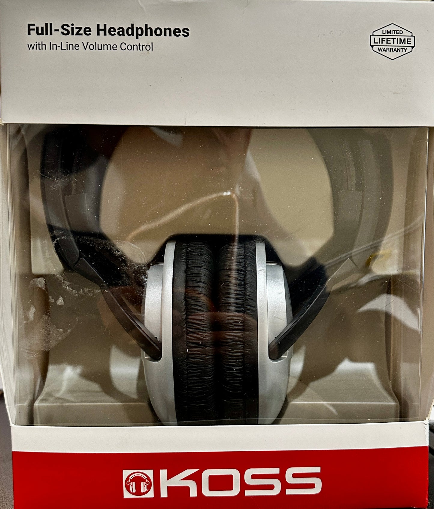 Koss Model UR 29 Full-Size Stereophones Headphones (OPEN BOX)