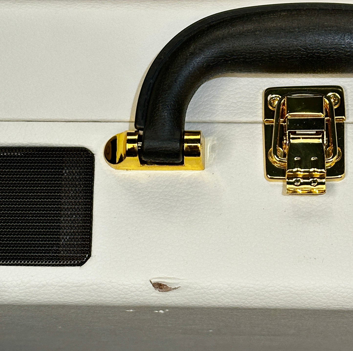 Victrola Journey Bluetooth Portable Suitcase See Detail in Photo (White) OPEN BOX