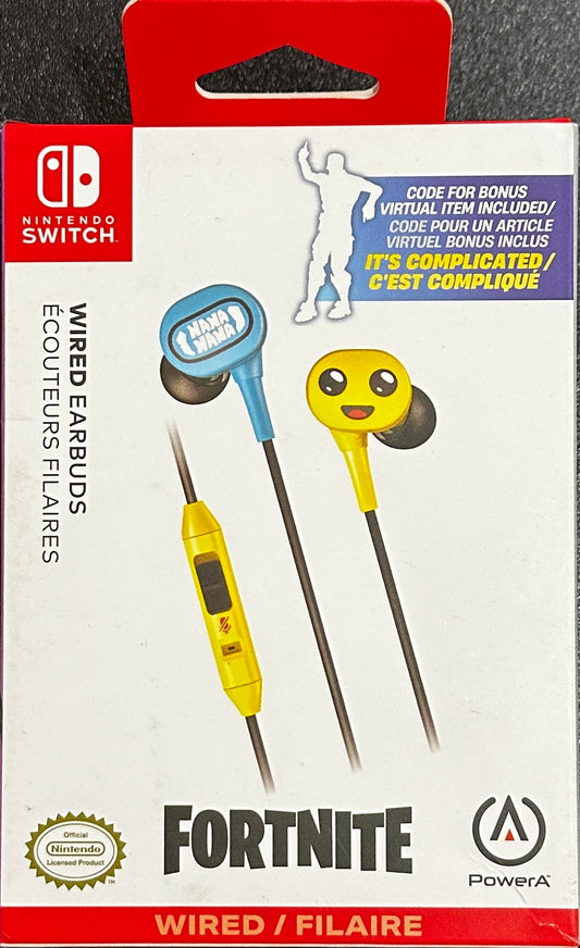 Wired Headphones - Nintendo Switch Fortnite Peely  for Nintendo Switch (OPEN BOX)