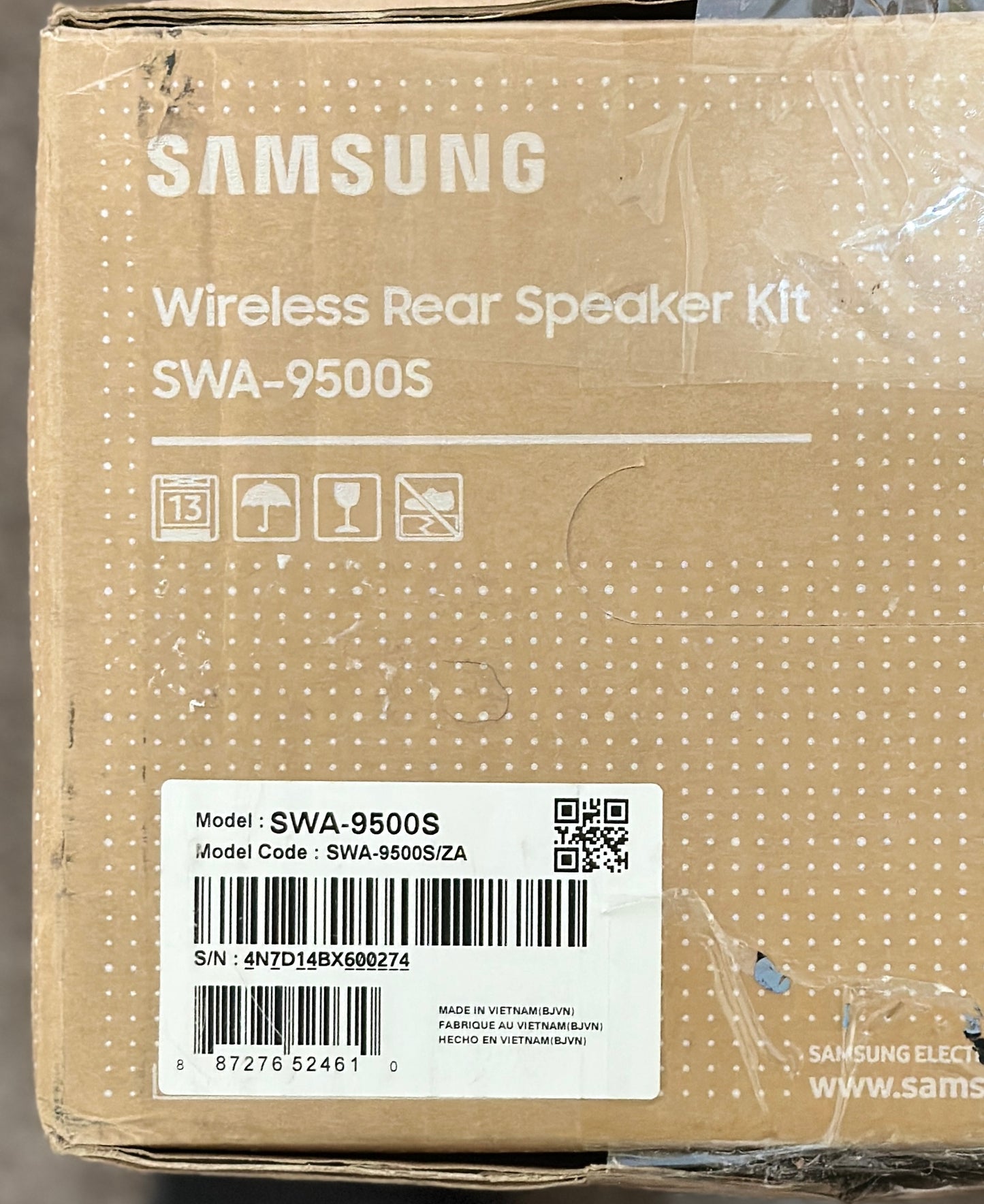 Samsung SWA-9500S Wireless Rear Speaker Kit w/ Dolby Atmos for Soundbar Surround