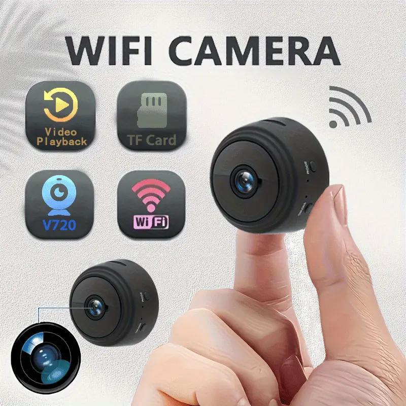 Mini HD Security Camera 1080p – WiFi Remote View, Easy Setup, Home Surveillance