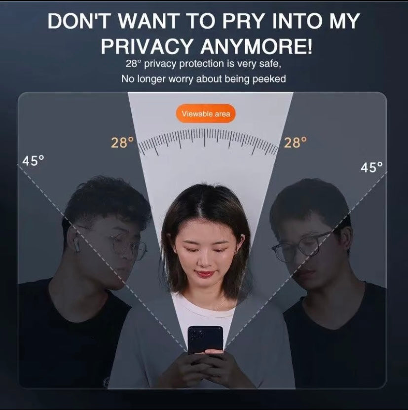 2-Pack Matte Screen Protector Glass for iPhone 14 15 Plus Pro Max Anti-Glare