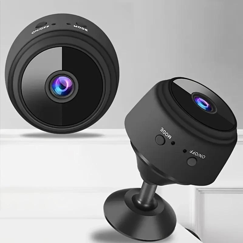 Mini HD Security Camera 1080p – WiFi Remote View, Easy Setup, Home Surveillance